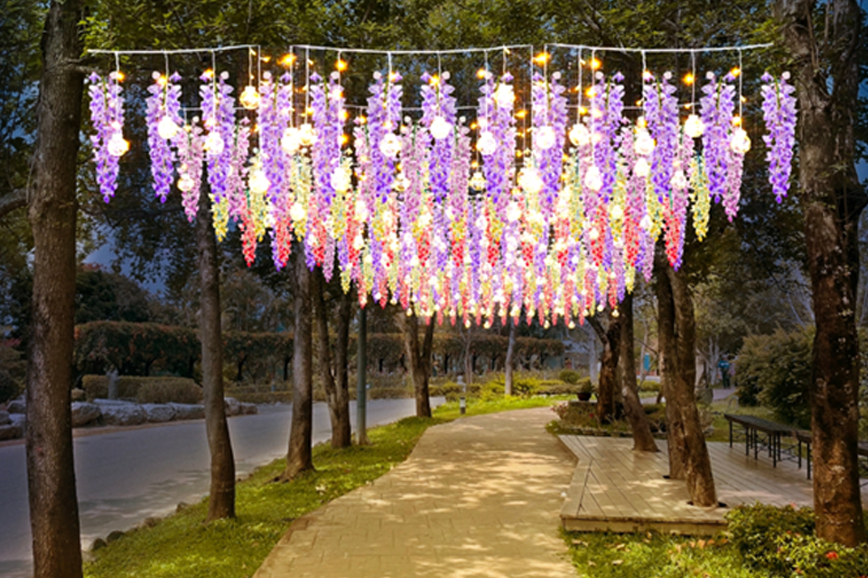 紫藤花步道