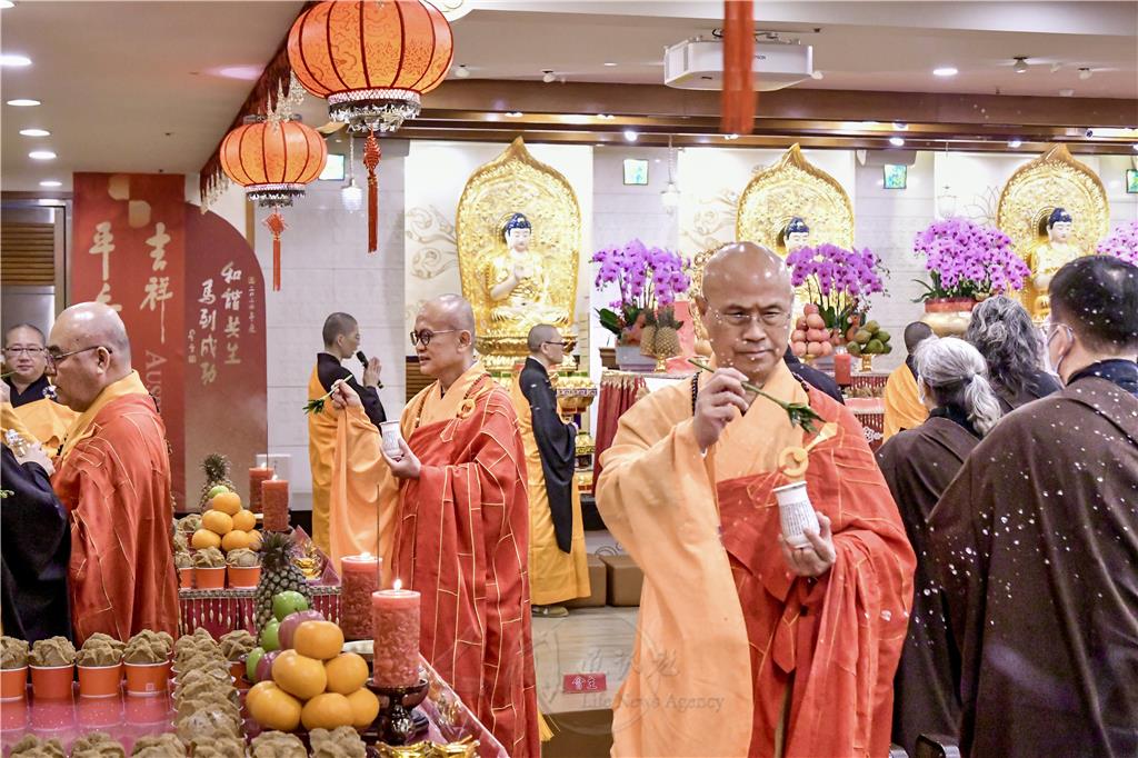 🪷普門寺供佛大齋天　虔誠祈願光明照心田🍚