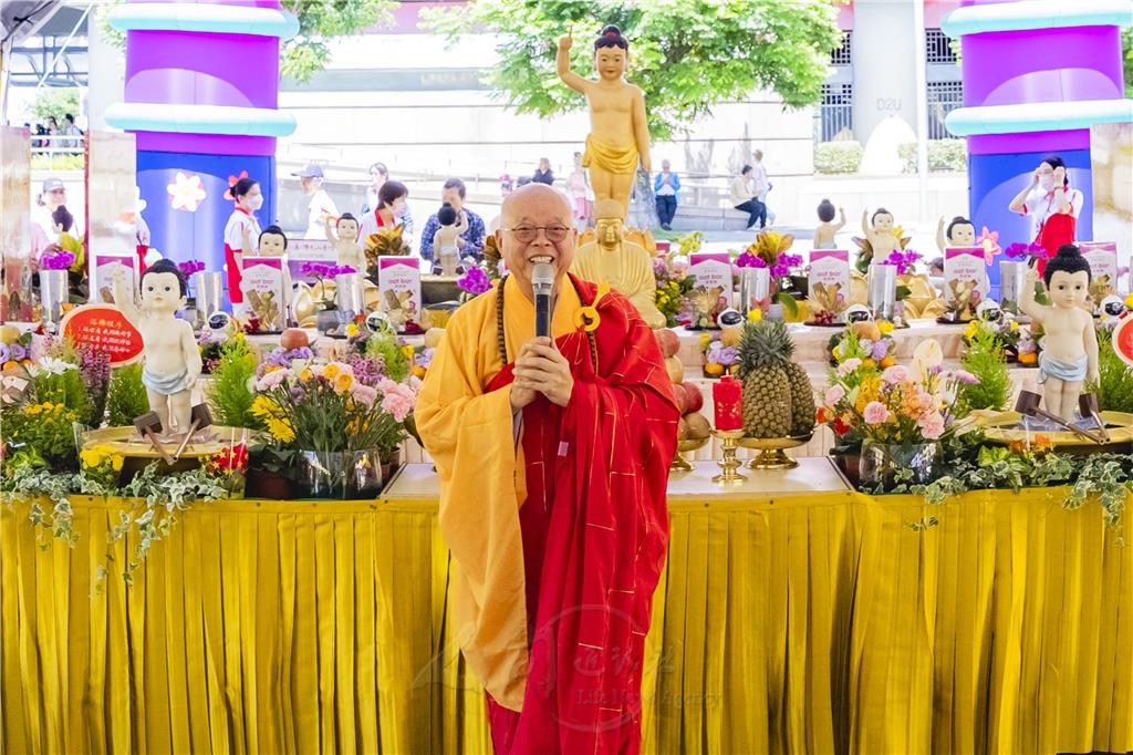 普門寺聯合佛光會花博浴佛　傳遞慈悲與善念力量