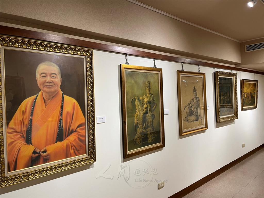 畫展以「觀音菩薩畫像」為主題。.jpg