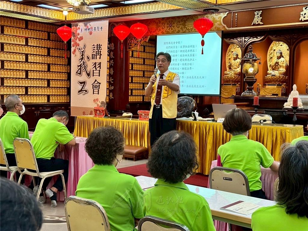 「以師心為己心，以師志為己志」，佛光山普賢寺6月15日舉辦佛力100菩薩義工培訓研習，禮請國際佛光會中華總