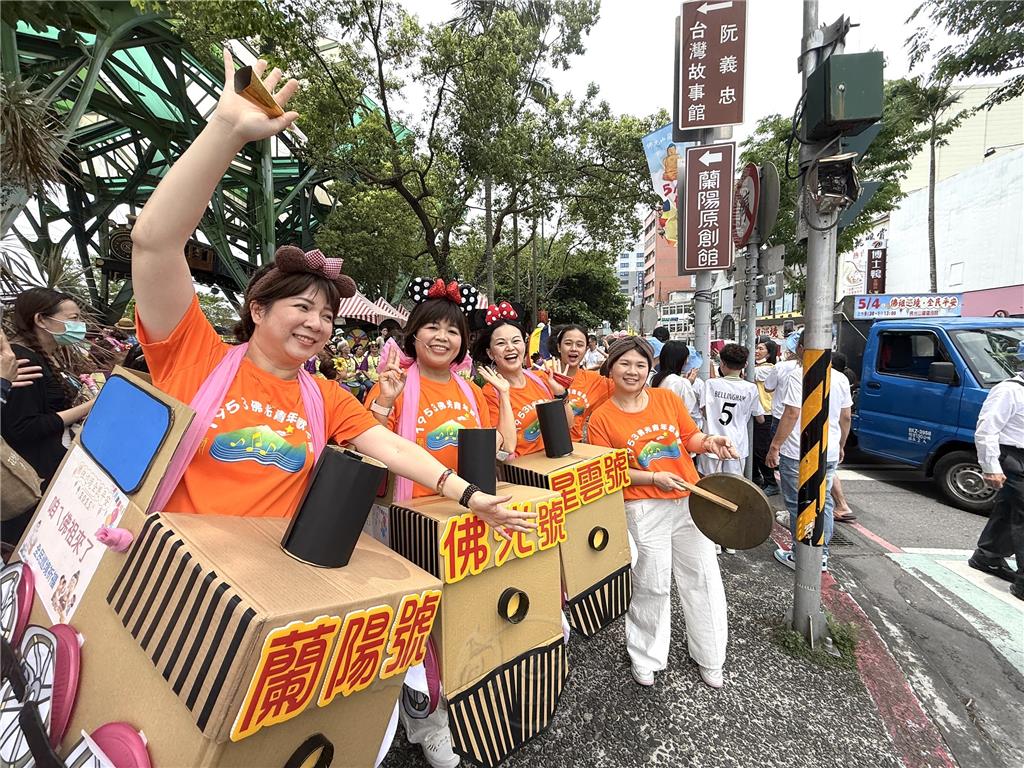 蘭陽別院慶佛誕　咱的佛祖來了嗨翻丟丟噹廣場