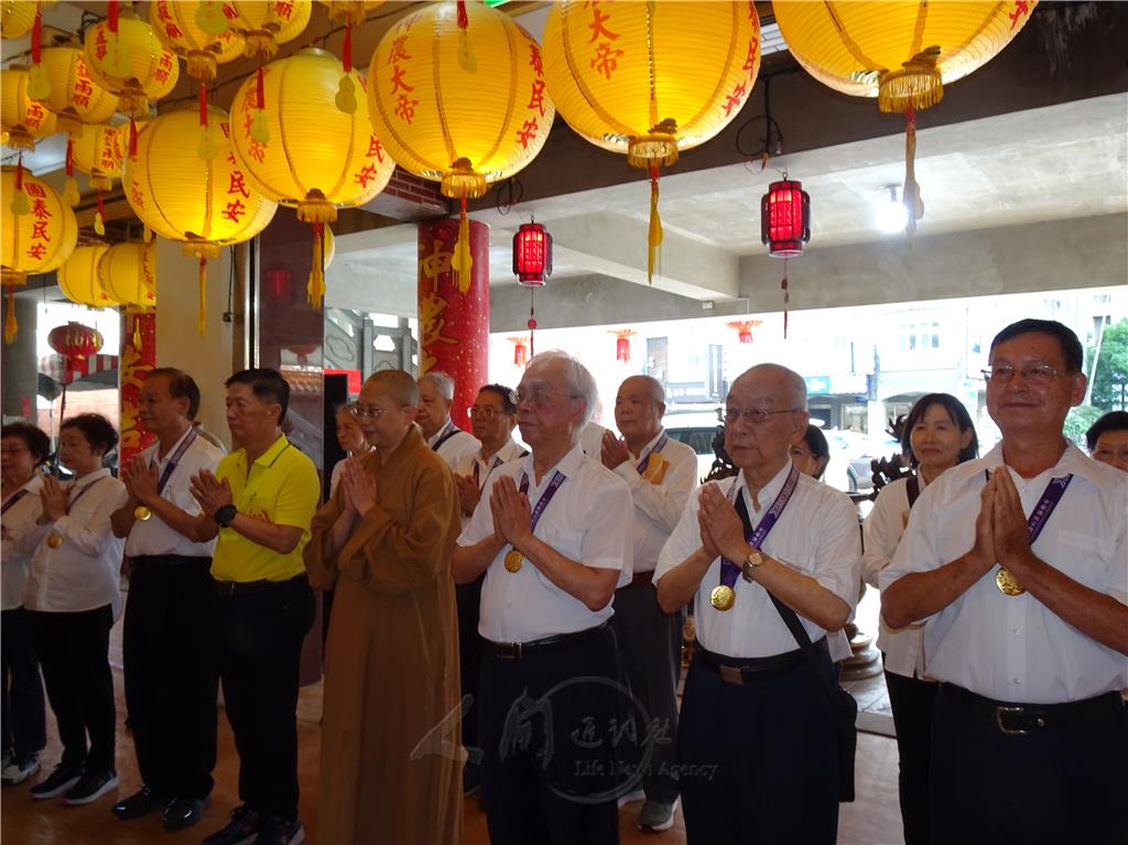 宜蘭市五穀廟神農大帝聖誕千秋　蘭陽別院前往同賀