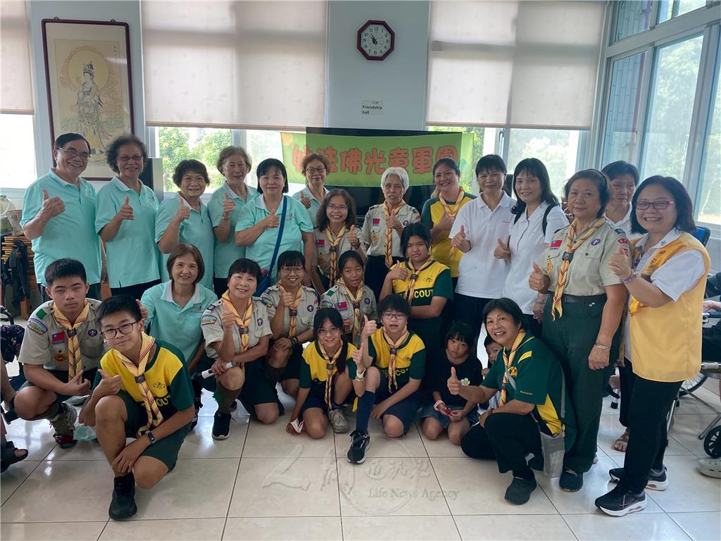 妙法寺重陽敬老傳遞孝心　人間有情佛光有愛
