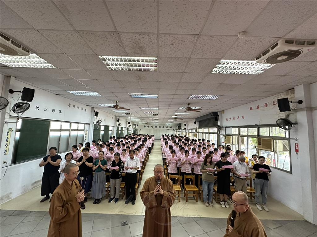 雲林巨人高中考生祈福　祈願安住身心從容應試