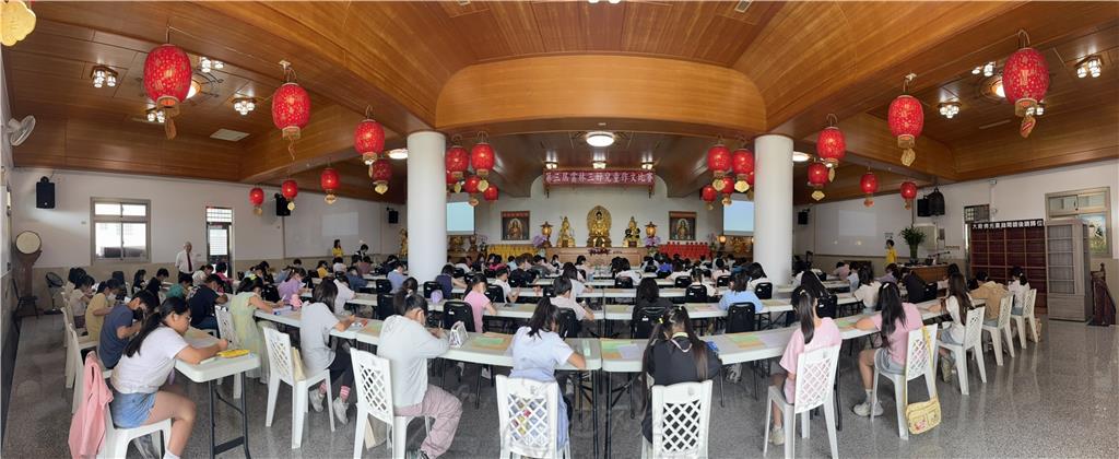 三好扎根童心　雲林兒童提筆寫善念
