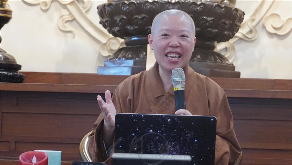 佛光山大林講堂6月30日舉辦佛學講座，禮請人間佛教研究院研究員妙願法師講演「神聖與世俗—星雲大師的人間