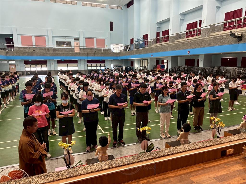 大林講堂考生祈福法會　祝願大林國中學子金榜題名5/2