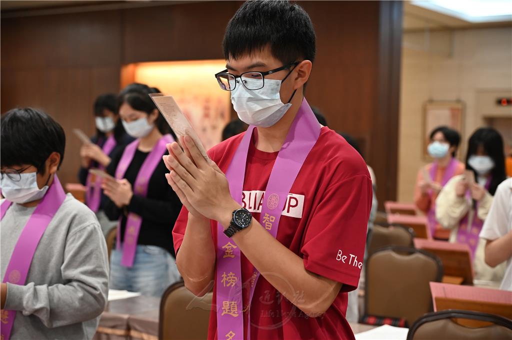 南屏別院為考生祈福　提升信心安定向前