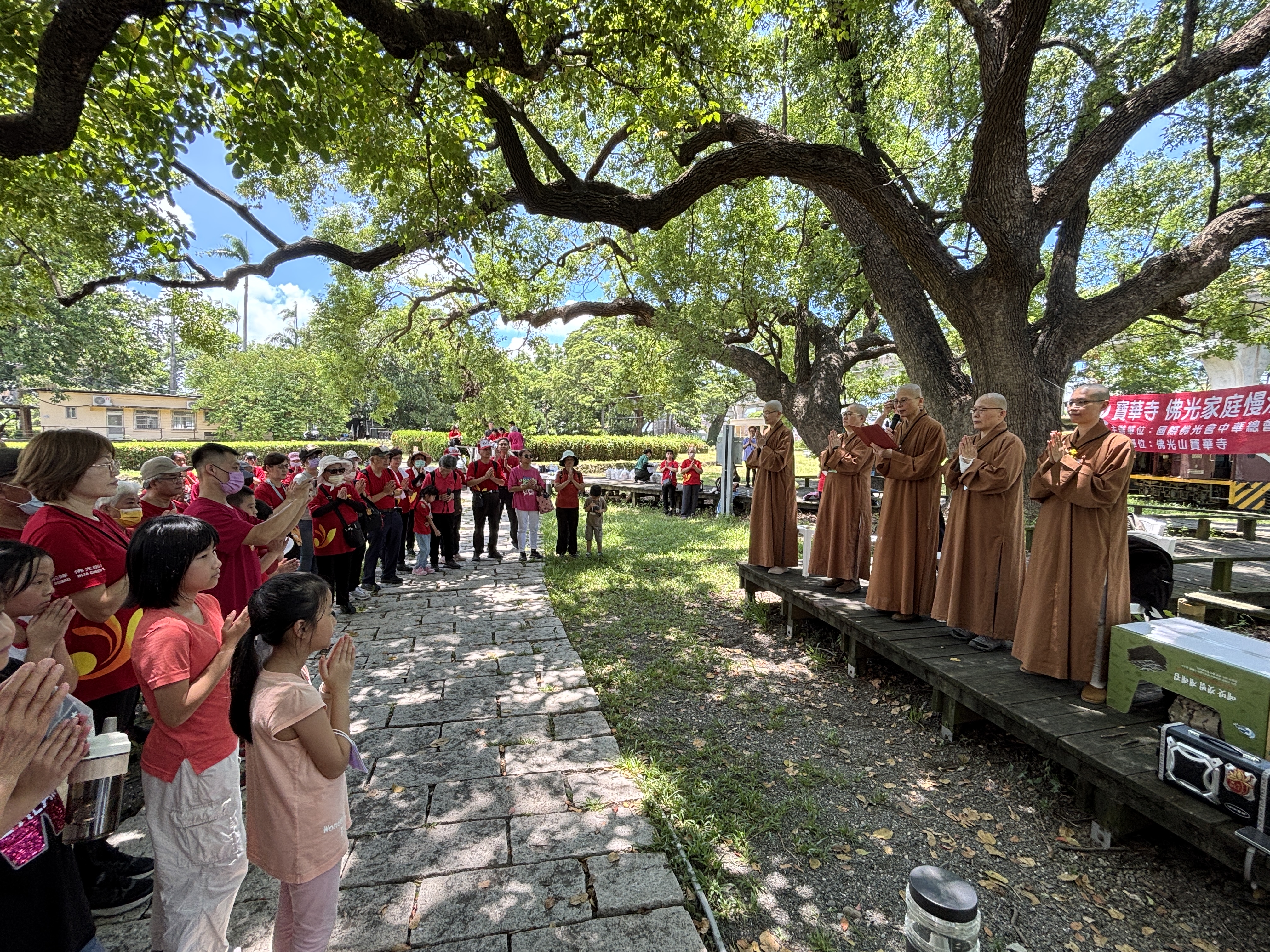 寶華寺親子趣味競賽　傳承信仰歡喜自在
