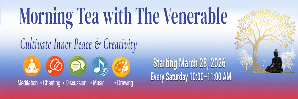 Morning Tea with The Venerable