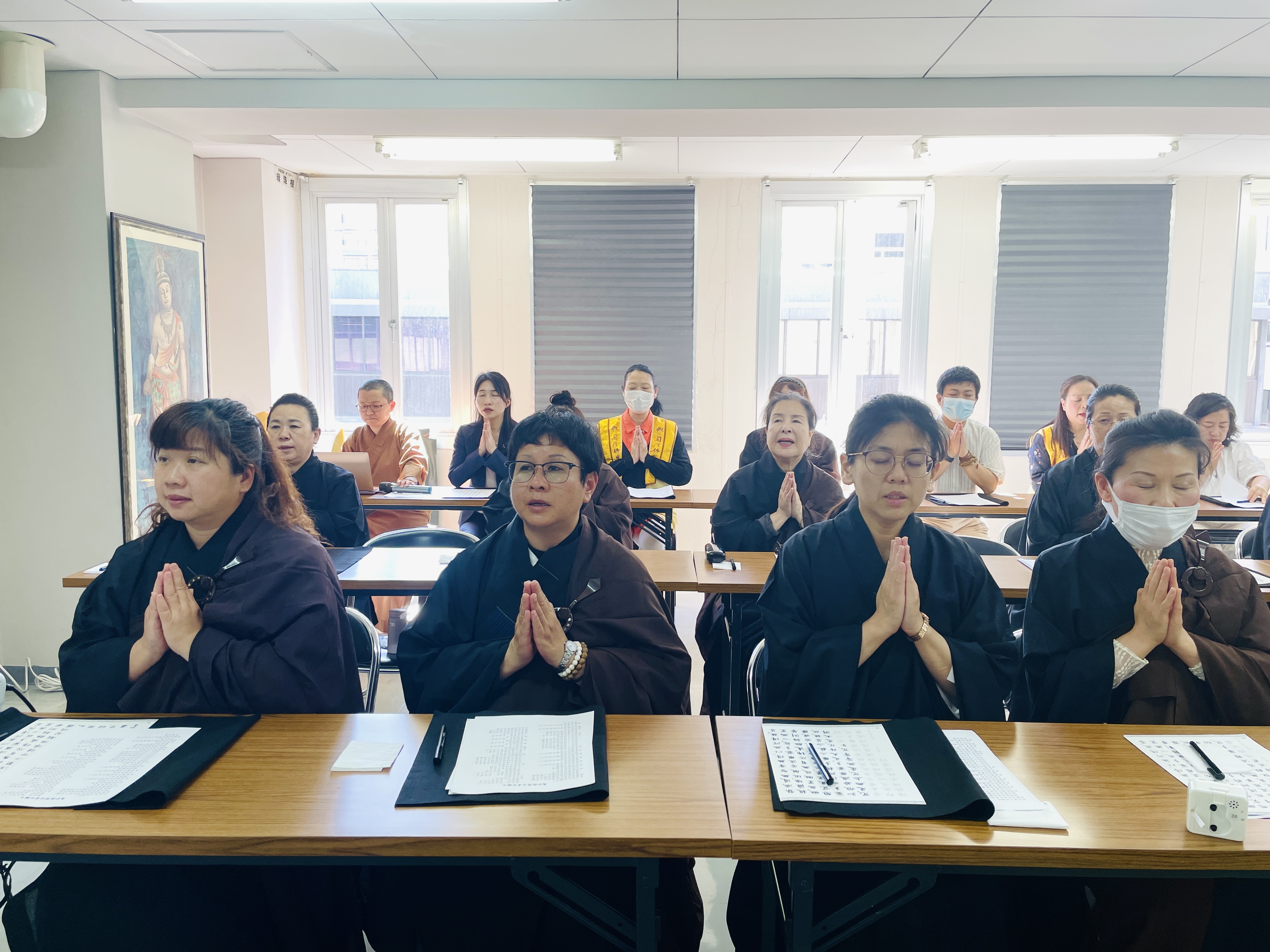 大阪佛光山抄經　佛光人借境練心